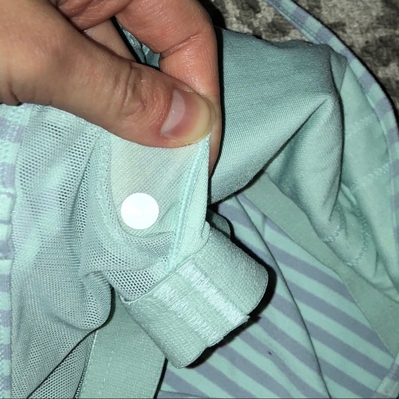 Lululemon Power-Y Tank Classic Stripe Sea Mist 6 - Picture 8 of 8